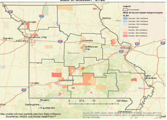 hot spots for vaccine