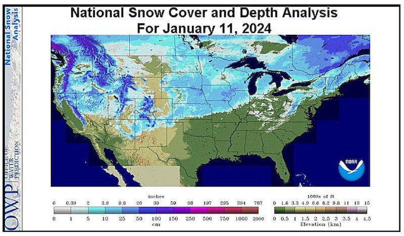 snow cover