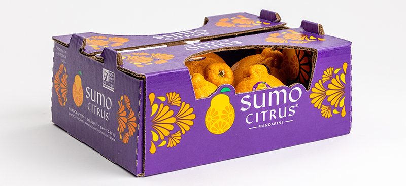 Box of sumo citrus