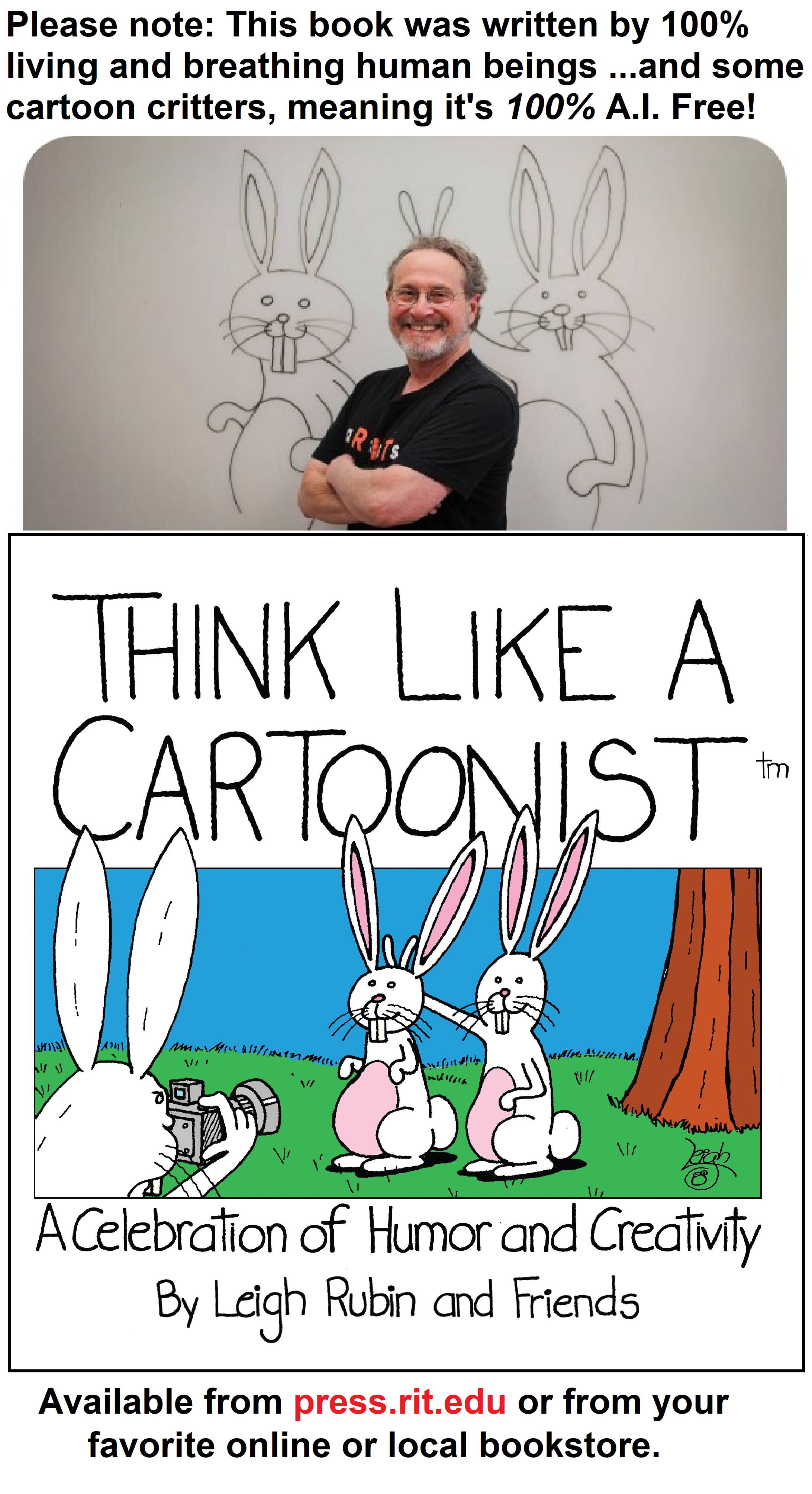 Think Like a Cartoonist! A Celebration of Humor and Creativity