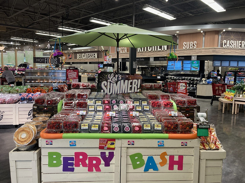Berry Bash display