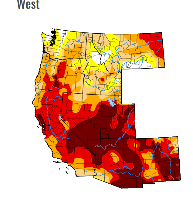 Western US Drought 052021