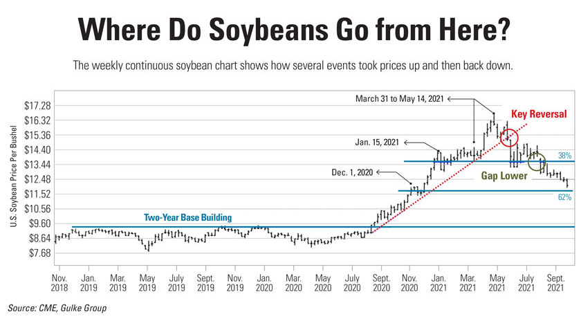 Long-Term Soybean Price Chart