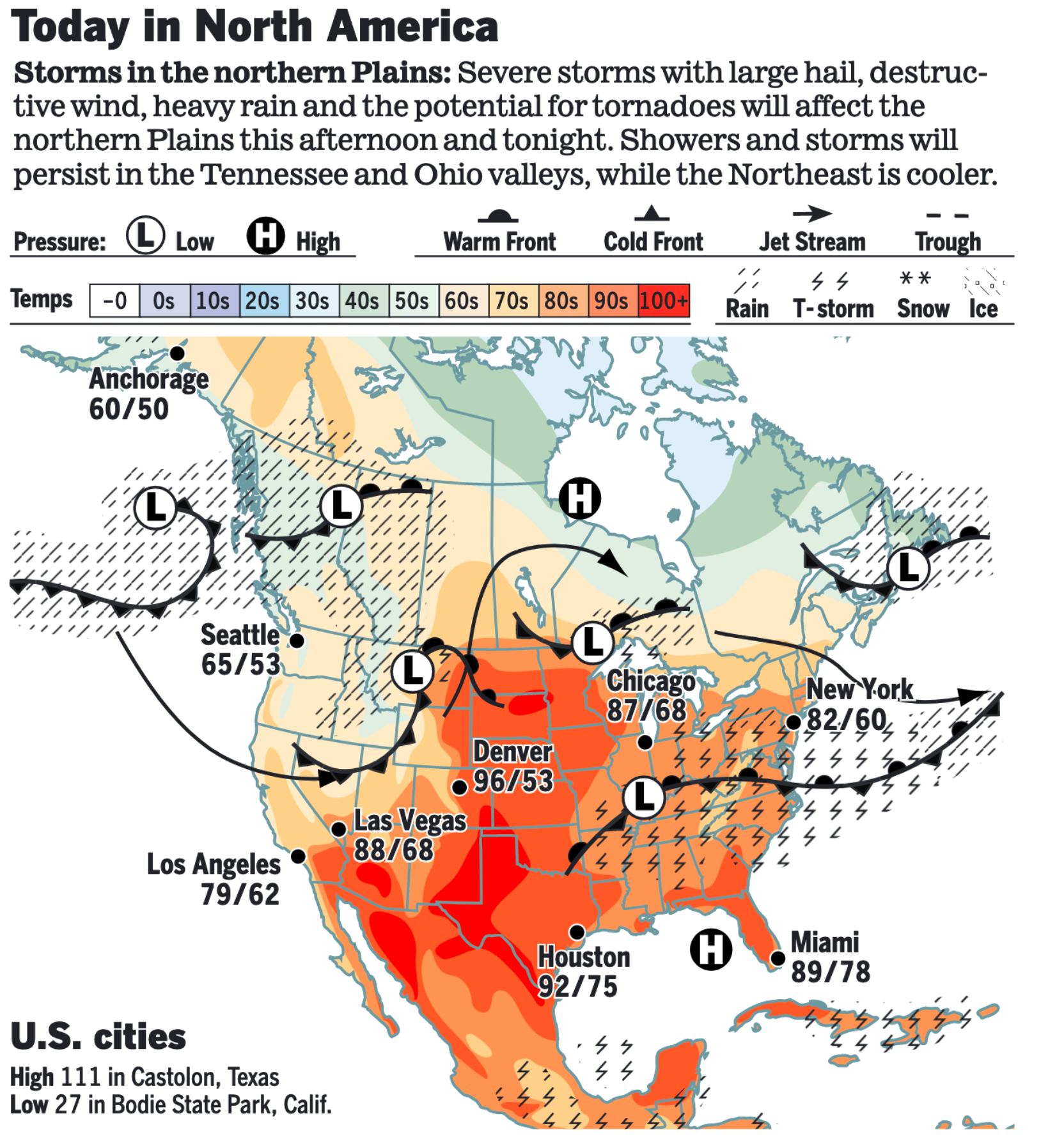 Weather map general