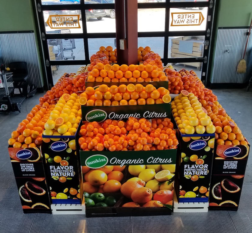 bagged produce citrus oranges