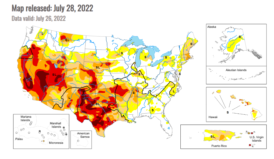 drought monitor July28