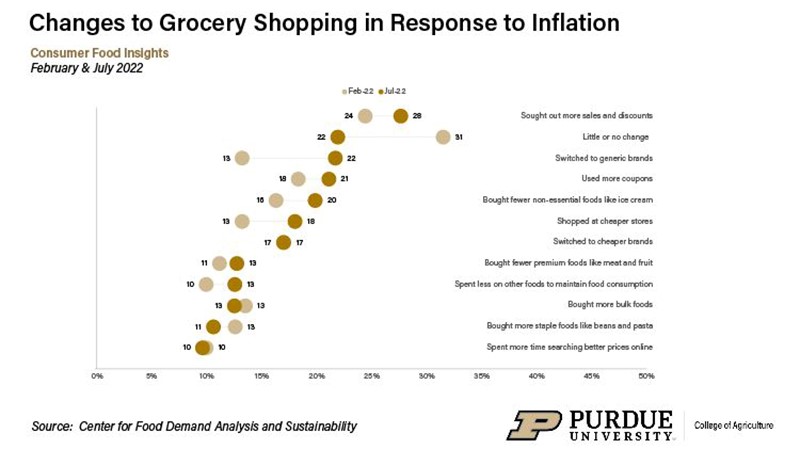 Changes to Grocery Shopping in Response to Inflation