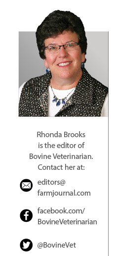 Rhonda Brooks Editor Bovine Veterinarian