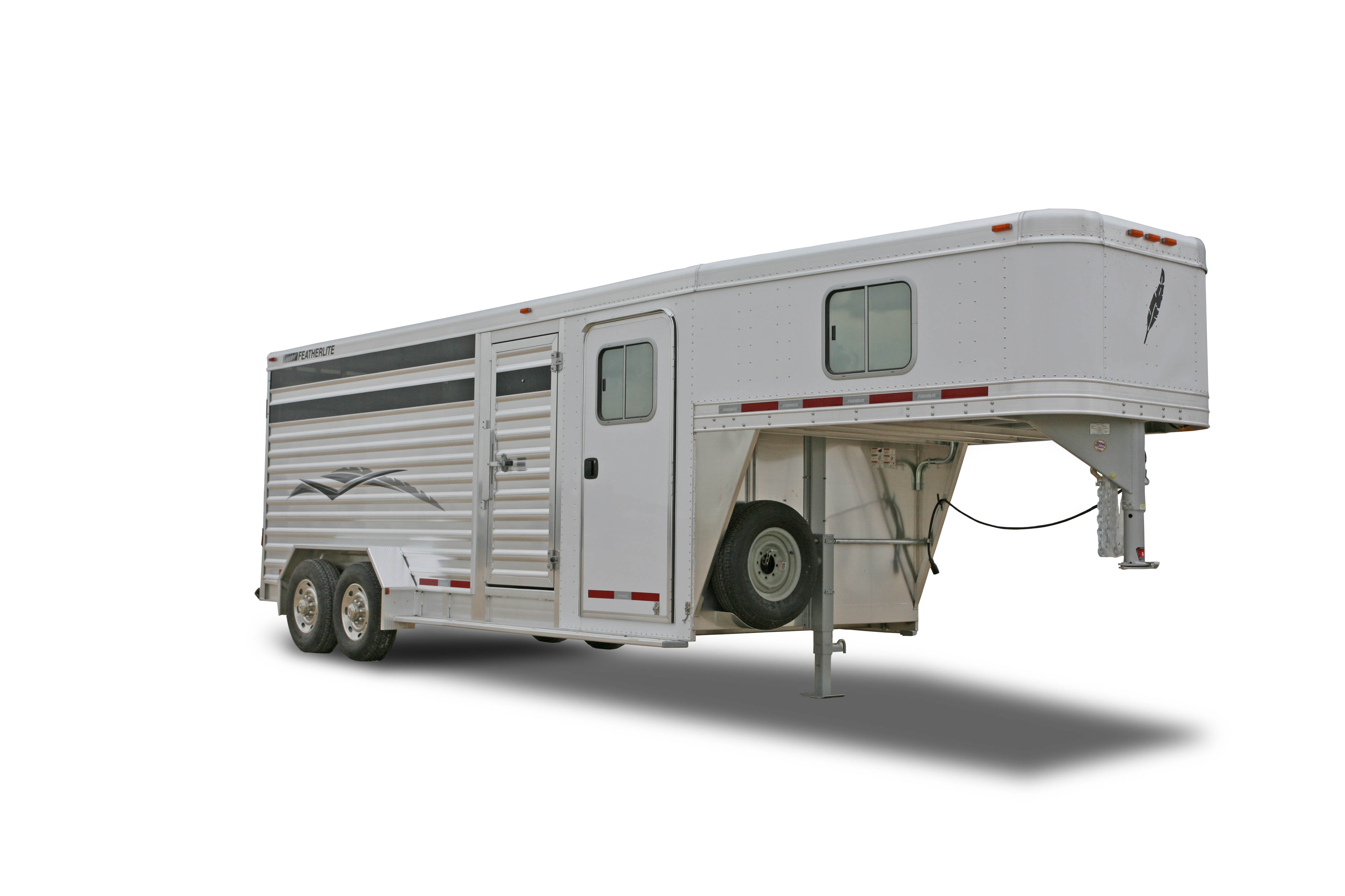 Gooseneck trailer Model 8417 is available in 16' and 20' lengths ...