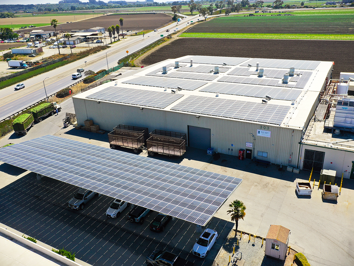 Naturipe Farms solar panels