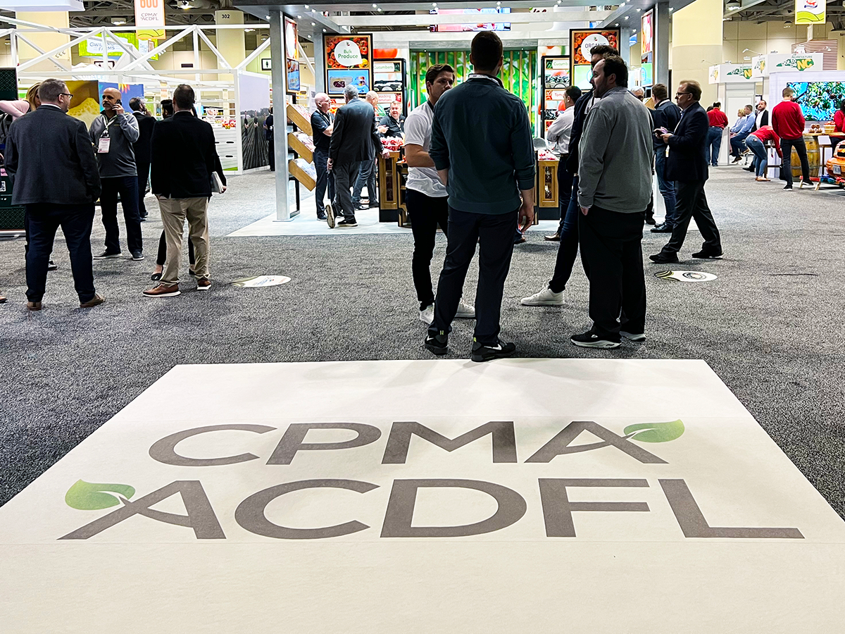 CPMA Convention and Trade Show floor in 2023