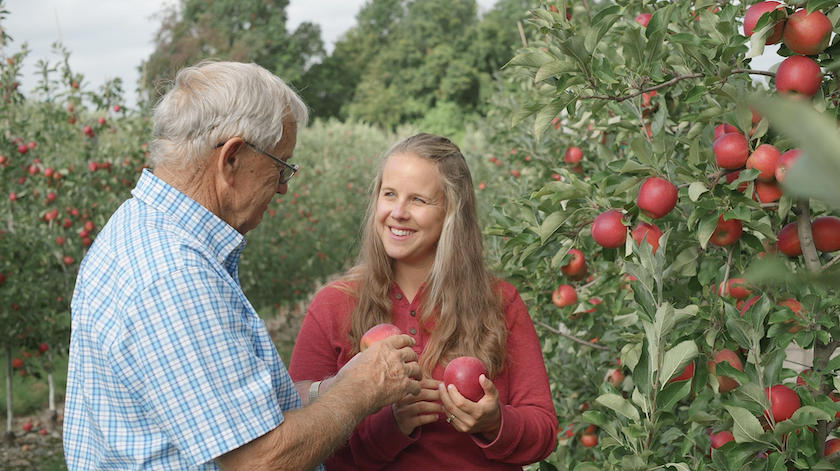 Courtesy of New York Apple Association 4  Sarah Dressel and Rod Dressel Sr. with Dressel Farms copy.png