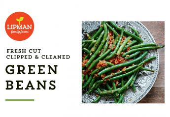 Lipman showcases green beans, other fresh-cut at PMA event