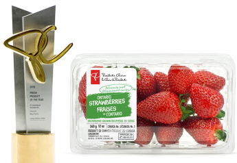 Mucci greenhouse strawberries earn Loblaw award