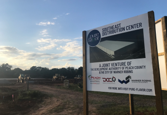 Construction begins on Pure Flavor’s Georgia distribution center