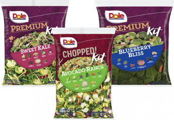 Dole has new chopped and premium salads