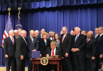 President Trump signed the farm bill Dec. 20.