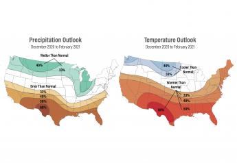 This year, the National Oceanic and Atmospheric Administration is predicting warmer and dryer weather in the South and cooler and wetter conditions in the North. 