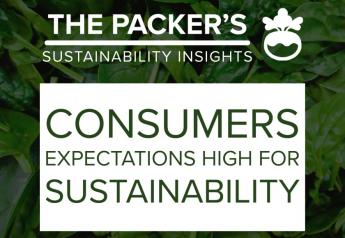 Consumers expectations high for sustainability