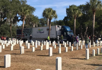 WP Rawl honored fallen military heroes by delivering thousands of wreaths for Wreaths Across America Day to two cemeteries.