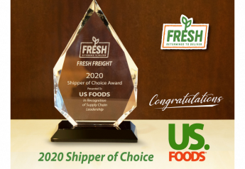 Fresh Freight recognizes US Foods for supply chain leadership