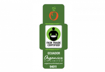 Organics Unlimited touts organic, Fair Trade banana labels 