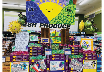 Retailers get creative for Sunrays grapes contest