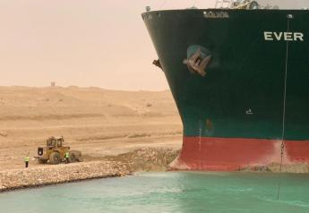 Ship Blocking the Suez Canal Has Been Partially Refloated After Six Days