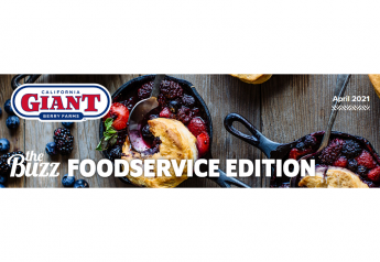 California Giant releases new foodservice edition of The Buzz