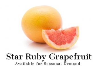 Star Ruby Grapefruit Available for Seasonal Demand