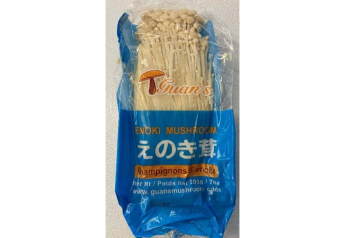 Guan’s Mushroom Co recalls Enoki  because of possible health risk
