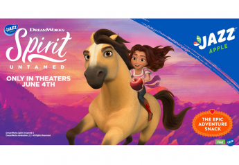 Jazz Apples partners with DreamWorks Animation’s new film Spirit Untamed to promote healthy snacking
