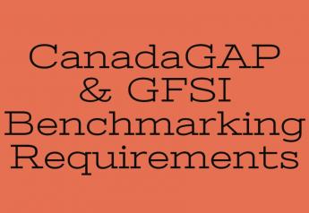 CanadaGAP Obtains Recognition against Version 2020.1 of GFSI  Benchmarking Requirements
