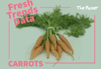 Organic carrot purchases make up big slice of retail carrot sales 