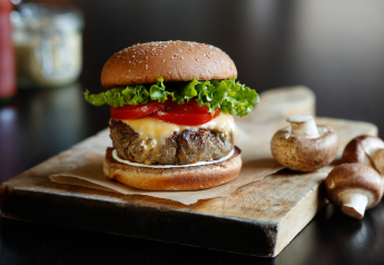 Mushroom Council teams with Food Network  to tout blended burgers 