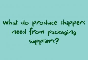 What do produce shippers need from packaging suppliers?