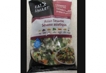 CFIA posts recall notice for Eat Smart brand Asian Sesame Chopped Salad Kit