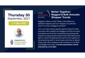 Steven Muro of Fusion to present insights about hass avocado shopper trends