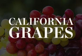 California grapes on the air