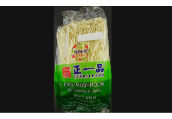 CFIA: Updated food recall warning - Jongilpoom brand Enoki Mushroom recalled due to Listeria monocytogenes