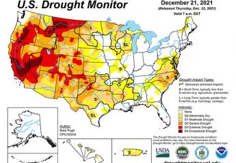 Abnormal dryness/drought expands in HRW growing areas