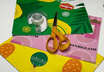 Fresh Del Monte Produce releases limited-supply scented holiday wrapping paper