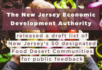 The NJEDA releases draft list of New Jersey’s 50 designated Food Desert Communities for public input