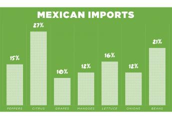 Value of U.S. produce imports from Mexico jumps