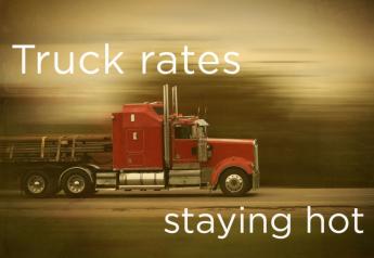 Truck rates staying hot despite more equipment, seasonal decrease in shipments