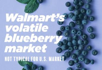 Walmart's volatile blueberry market not typical for U.S. market