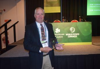Okray honored at World Potato Congress 