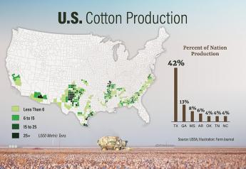 The Drought is Worse than 2011 for an Area Known as the Largest Cotton Patch in the U.S.