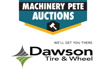 Machinery Pete Auctions Announces Partnership with Dawson Tire & Wheel 