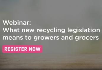 Webinar: What new recycling legislation means to growers and grocers